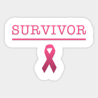 Survivor from Breast Cancer Sticker